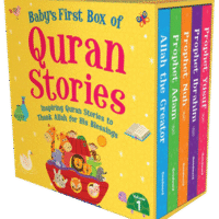 Baby’s First Box Of Quran Stories( Set of 5 Board Books) Vol 1