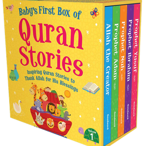 Baby’s First Box Of Quran Stories( Set of 5 Board Books) Vol 1