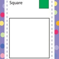 My First SHAPES Colouring book